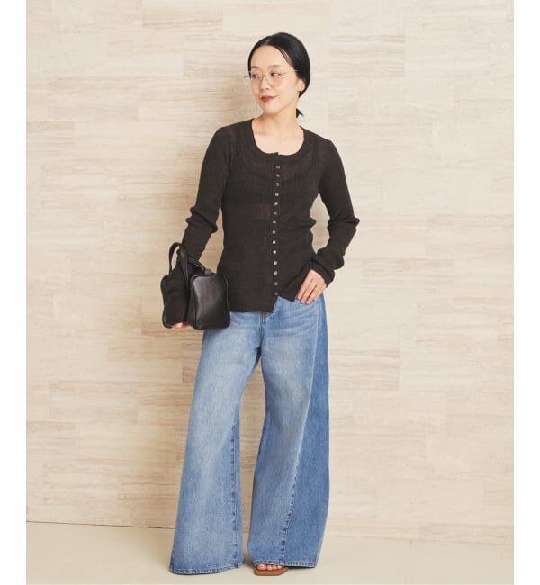 Plage「《追加》REMAKE WIDE DENIM パンツ」|デニム|