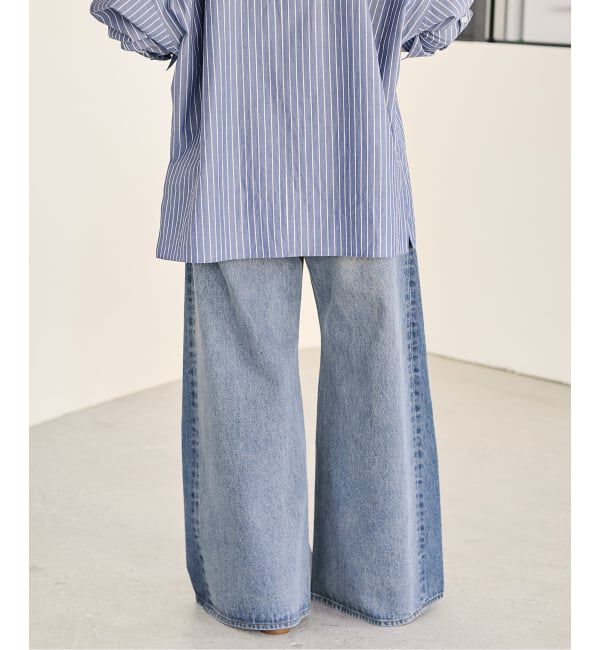 Plage「《追加》REMAKE WIDE DENIM パンツ」|デニム|
