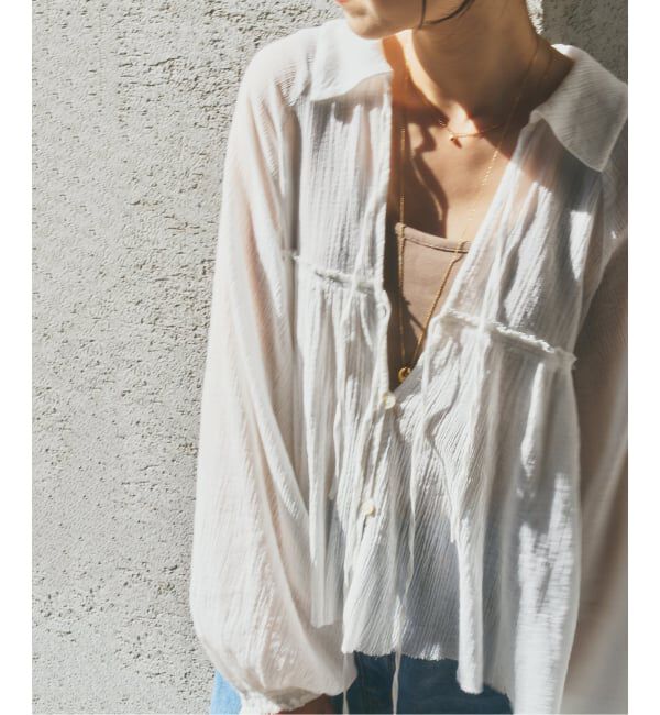 Plage「Crepe BOHO ブラウス」|シャツ・ブラウス|