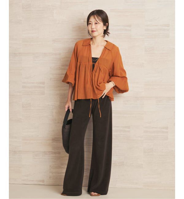 Plage「Crepe BOHO ブラウス」|シャツ・ブラウス|