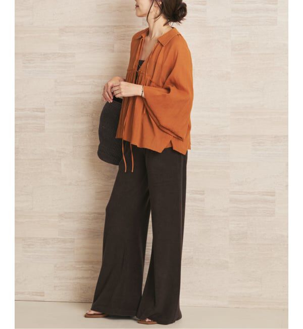 Plage「Crepe BOHO ブラウス」|シャツ・ブラウス|