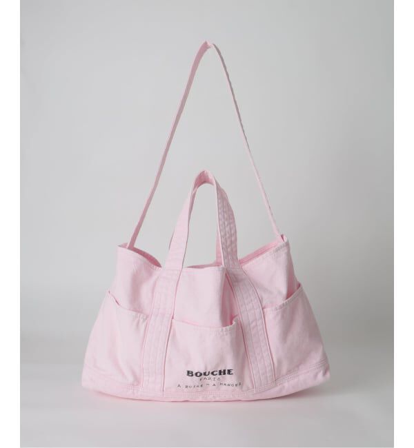 SLOBE IENA「《追加》BOUCHE SLOBE別注 キャンバストートバッグ」|トートバッグ|