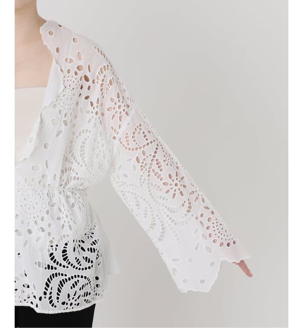 VERMEIL par iena「シフリー刺繍ブラウス」|シャツ・ブラウス|