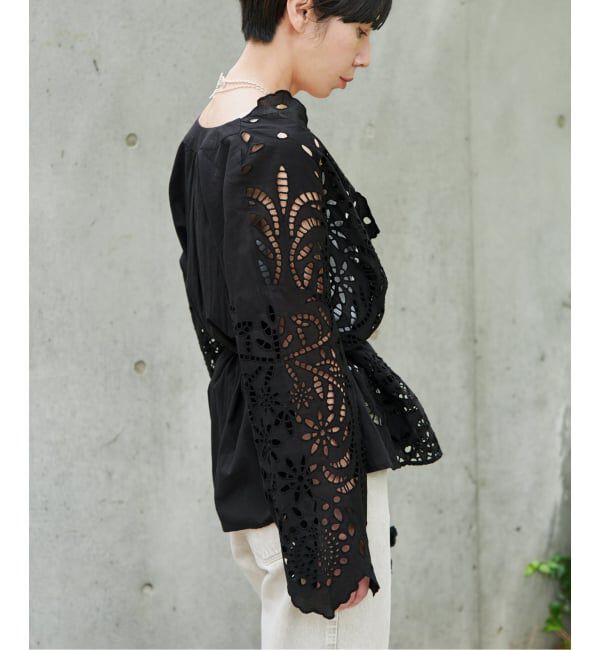 VERMEIL par iena「シフリー刺繍ブラウス」|シャツ・ブラウス|