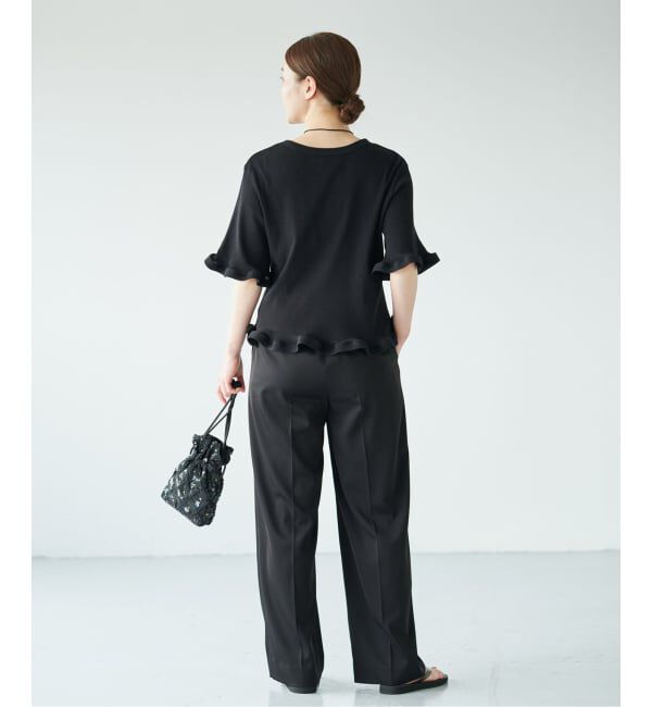 IENA「《WEB限定/追加予約》オーガニックコットン WAVE Tシャツ」|Tシャツ・カットソー|