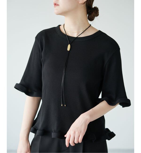 IENA「《WEB限定/追加予約》オーガニックコットン WAVE Tシャツ」|Tシャツ・カットソー|