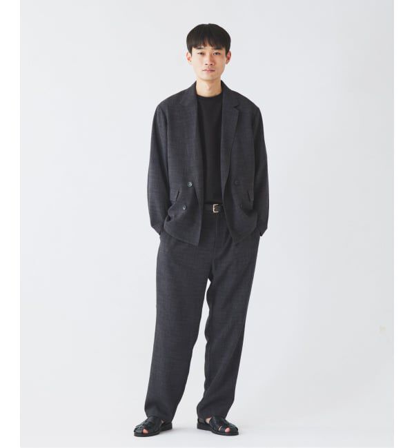 JOURNAL STANDARD relume「テックキャンバス  ダブルプレスト ジャケット(セットアップ対応可能)」|テーラードジャケット|
