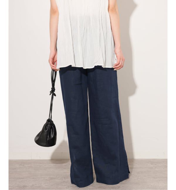 JOURNAL STANDARD relume「《一部WEB限定追加7》麻スリットイージーパンツ」|その他|