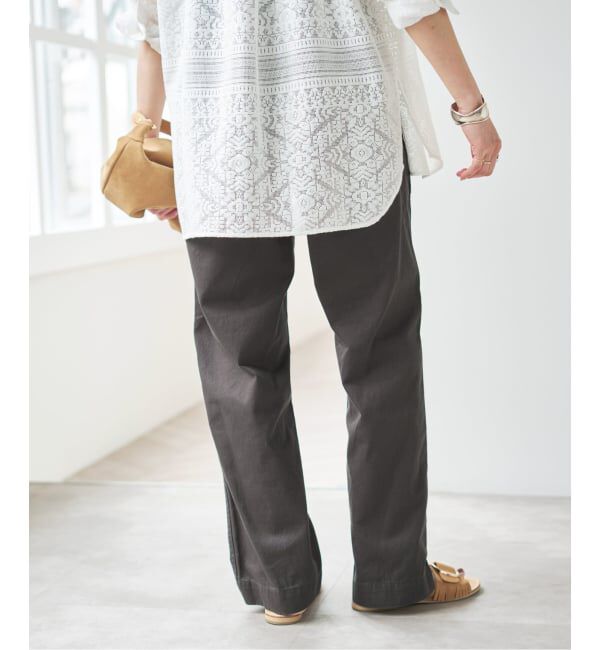 Spick and Span「《新色有り / 追加》ルーズベイカーパンツ」|カーゴ|