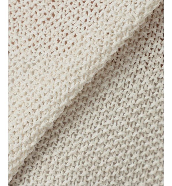 Spick and Span「《WEB限定カラー有り / 追加》ペーパーヤーン2WAYルーズプルオーバー」|ニット・セーター|