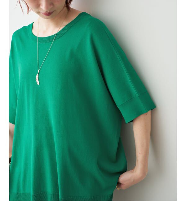 Spick and Span「《一部店舗+WEB限定 / 追加》14GWASHABLE2WAYポンチョプルオーバー」|ニット・セーター|