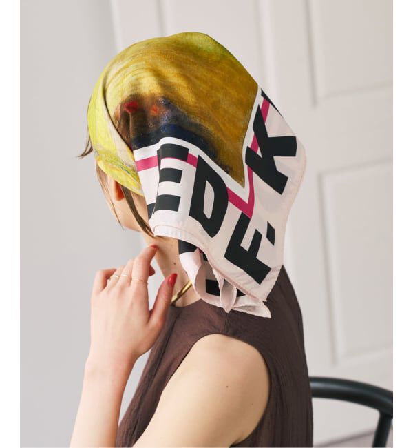 Spick and Span「ART GRAPHICスカーフ」|バンダナ・スカーフ|