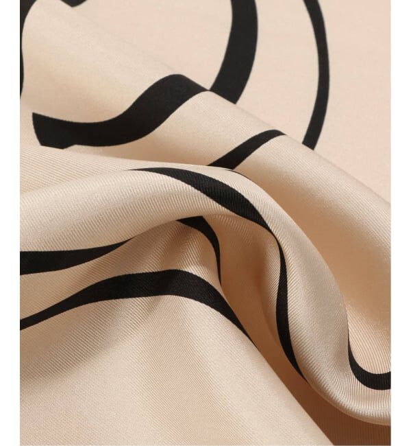 NOBLE「《追加予約》LE SCARF/レスカーフ Monogram Large 80cm」|バンダナ・スカーフ|