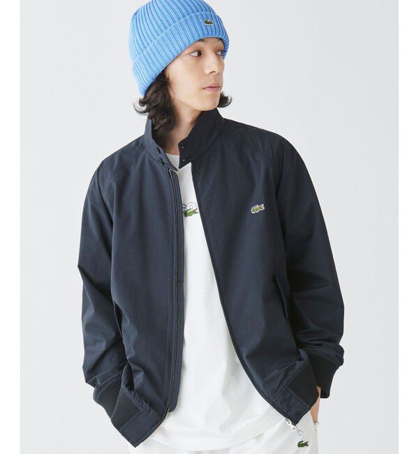 LACOSTE「2.5レイヤースイングトップ スタンドジップジャケット / スタンドブルゾン」|ブルゾン・スタジャン|