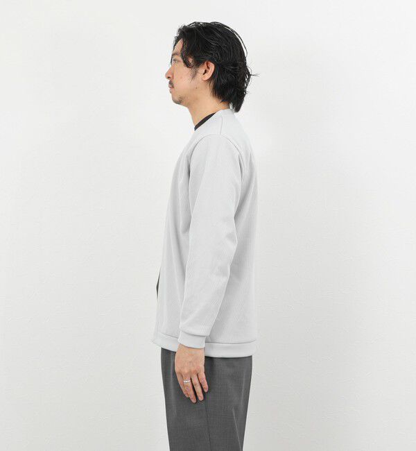 NOLLEY'S goodman「針抜きジャージ ボタンレスカーディガン 26SS」|カーディガン|