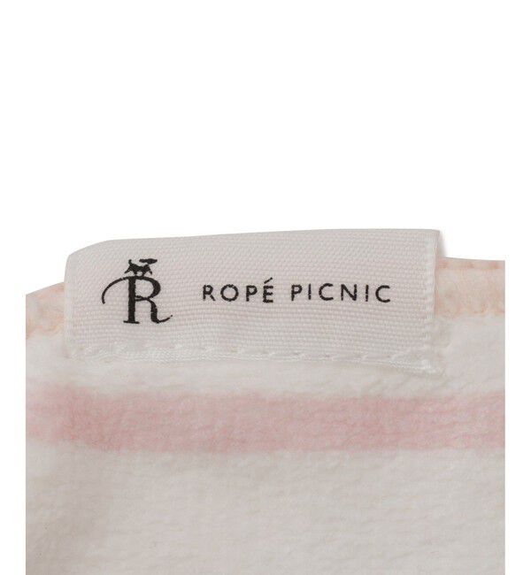 ROPE PICNIC PASSAGE「ワンポイント刺繍ストライプタオルハンカチ/ボックス入り」|ハンカチ|