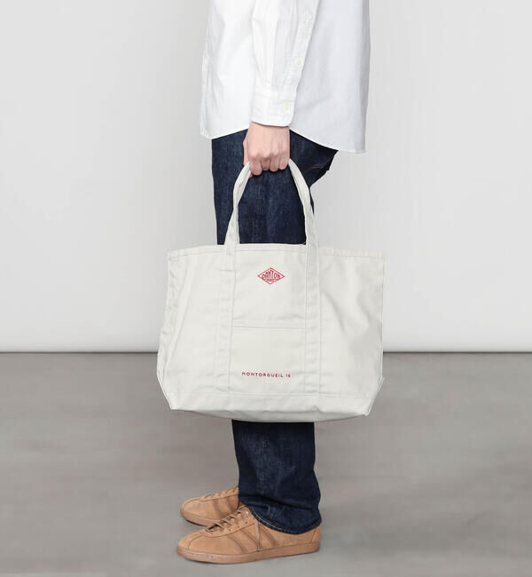 DANTON「DANTON | キャンバス マルシェバッグ MONTORGUEIL UNISEX」|トートバッグ|
