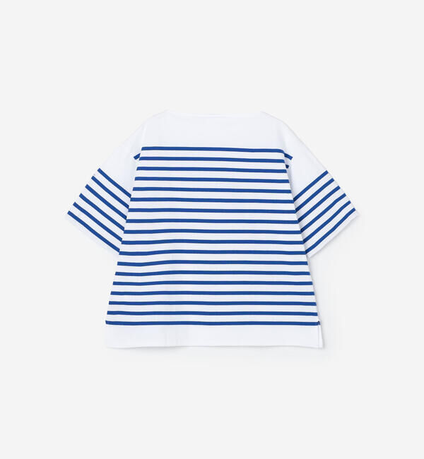 ORCIVAL「ORCIVAL | ラッセル ワイド ボートネック 半袖バスクシャツ MEN」|Tシャツ・カットソー|