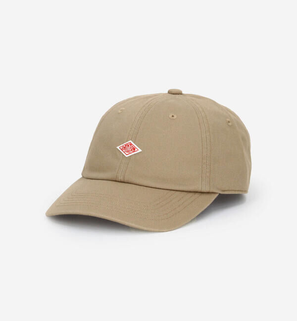 DANTON「DANTON | コットンツイル 6Pキャップ UNISEX」|キャップ・キャスケット|BEIGE