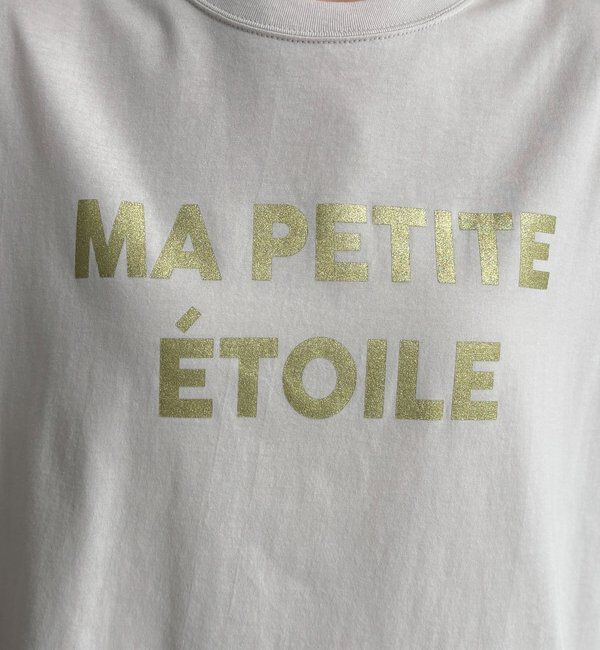  「グリッターラメロゴTEE」|Tシャツ・カットソー|