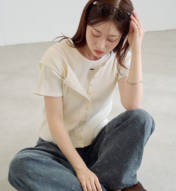 「【新色追加/6色展開】ラバータグTEE」|Tシャツ・カットソー|