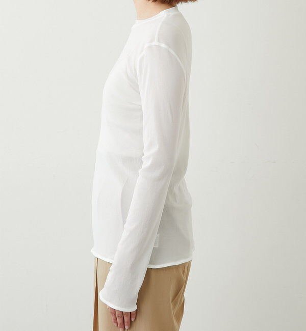  「【La nature linge】シアーチュールトップス」|Tシャツ・カットソー|