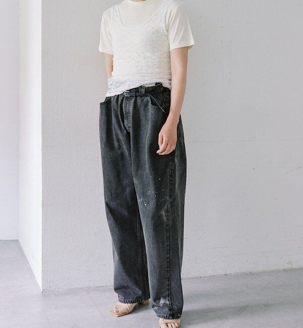  「【LUALY】【接触冷感/吸水速乾】シアープレーンチビTee」|Tシャツ・カットソー|
