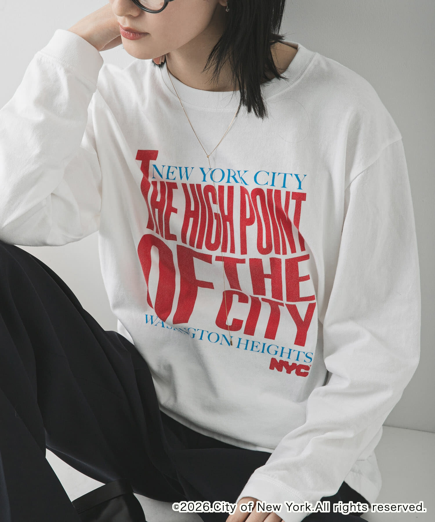 URBAN RESEARCH「『別注』GOOD ROCK SPEED&times;URBAN RESEARCH 　ロングスリーブカットソー」|Tシャツ・カットソー|オフホワイト