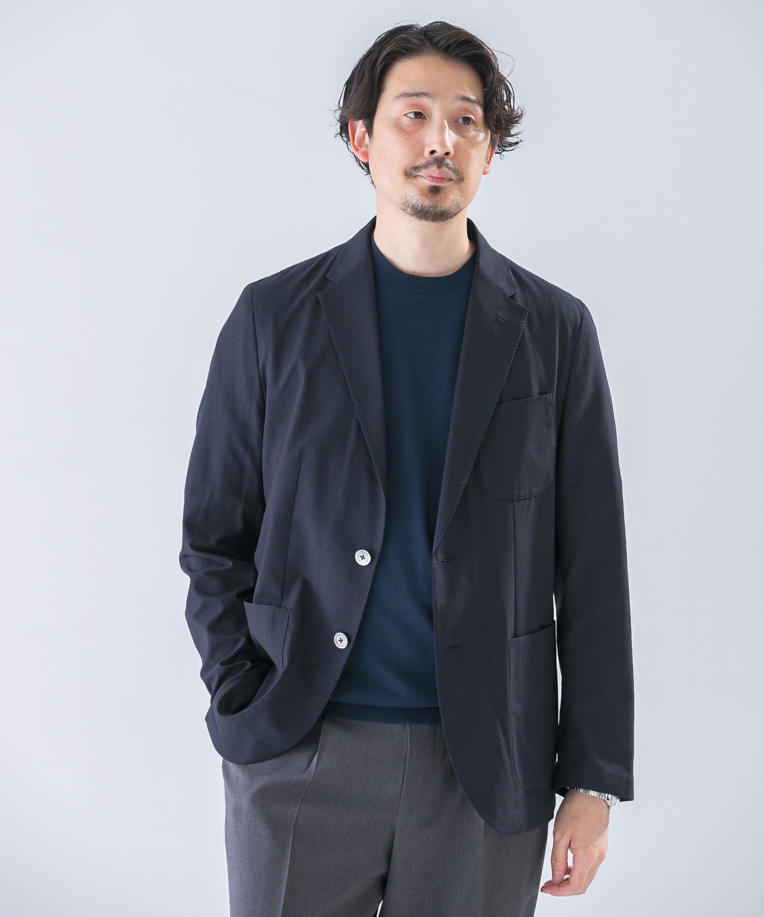 URBAN RESEARCH DOORS「LIFE STYLE TAILOR　ライトメッシュイージージャケット」|その他|