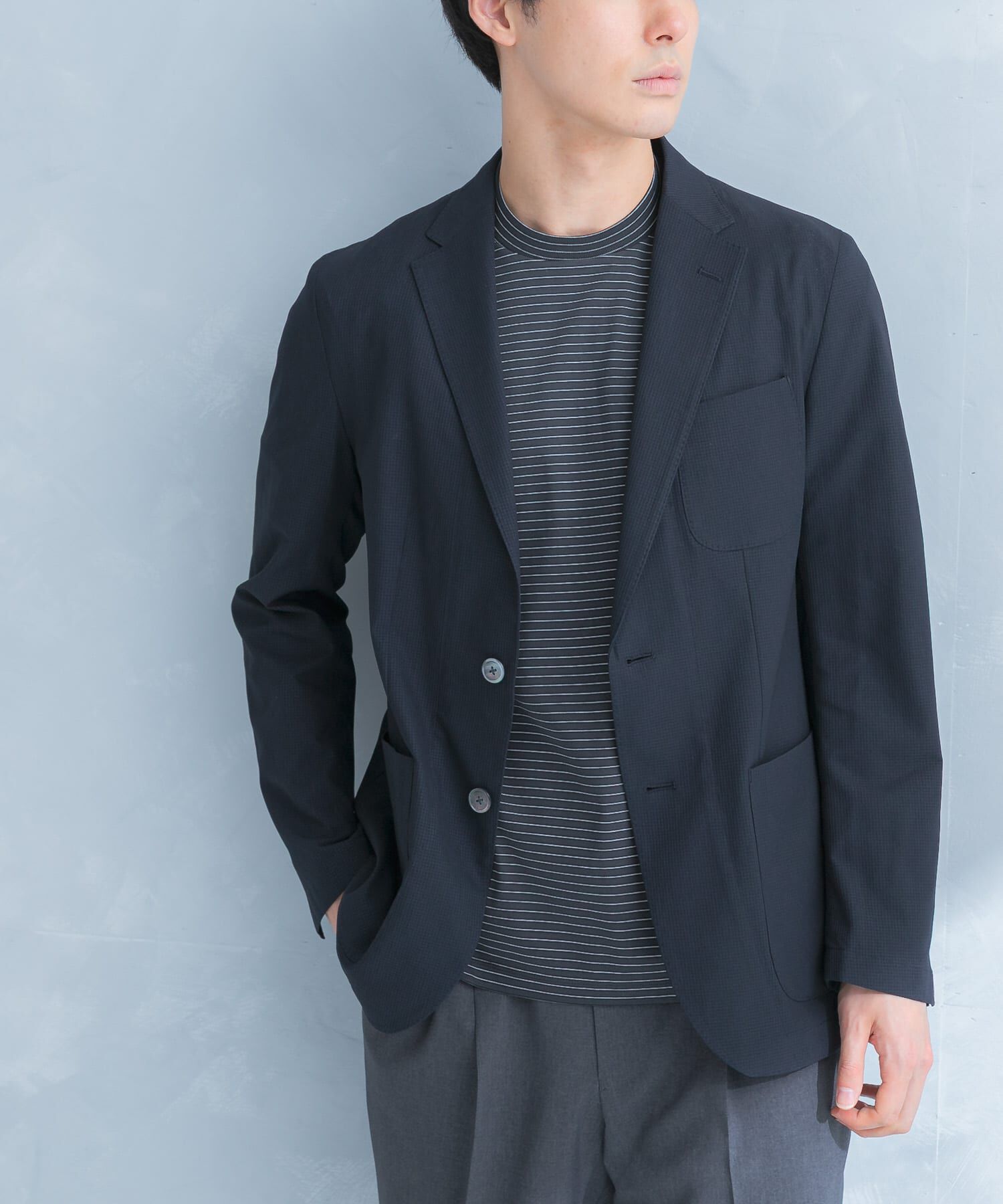 URBAN RESEARCH DOORS「LIFE STYLE TAILOR　ライトメッシュイージージャケット」|その他|