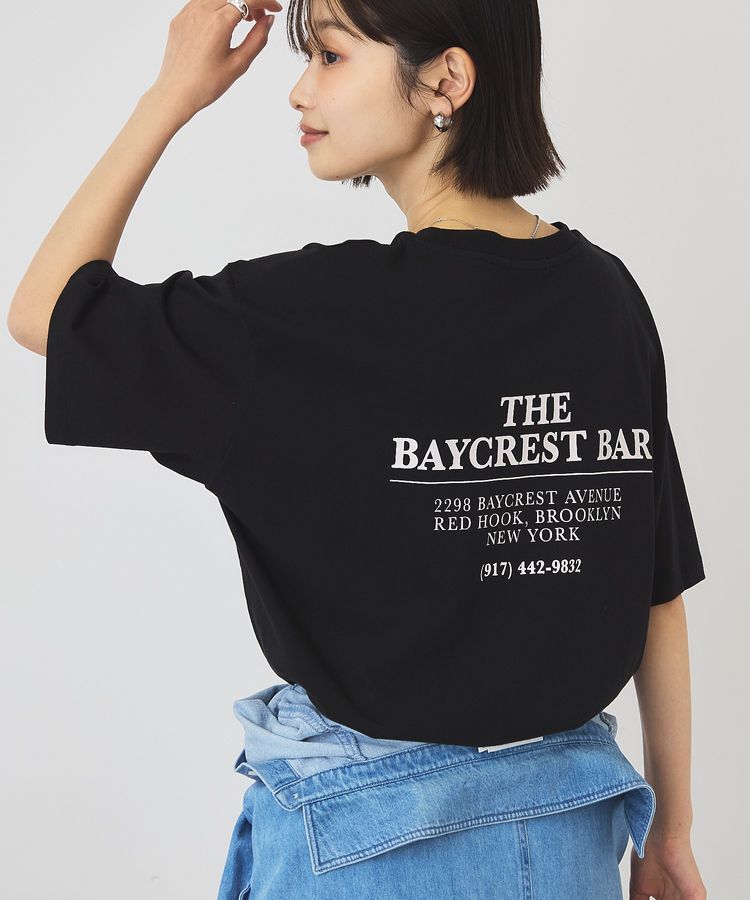 AMERICAN HOLIC「BARロゴプリントTシャツ」|Tシャツ・カットソー|Black