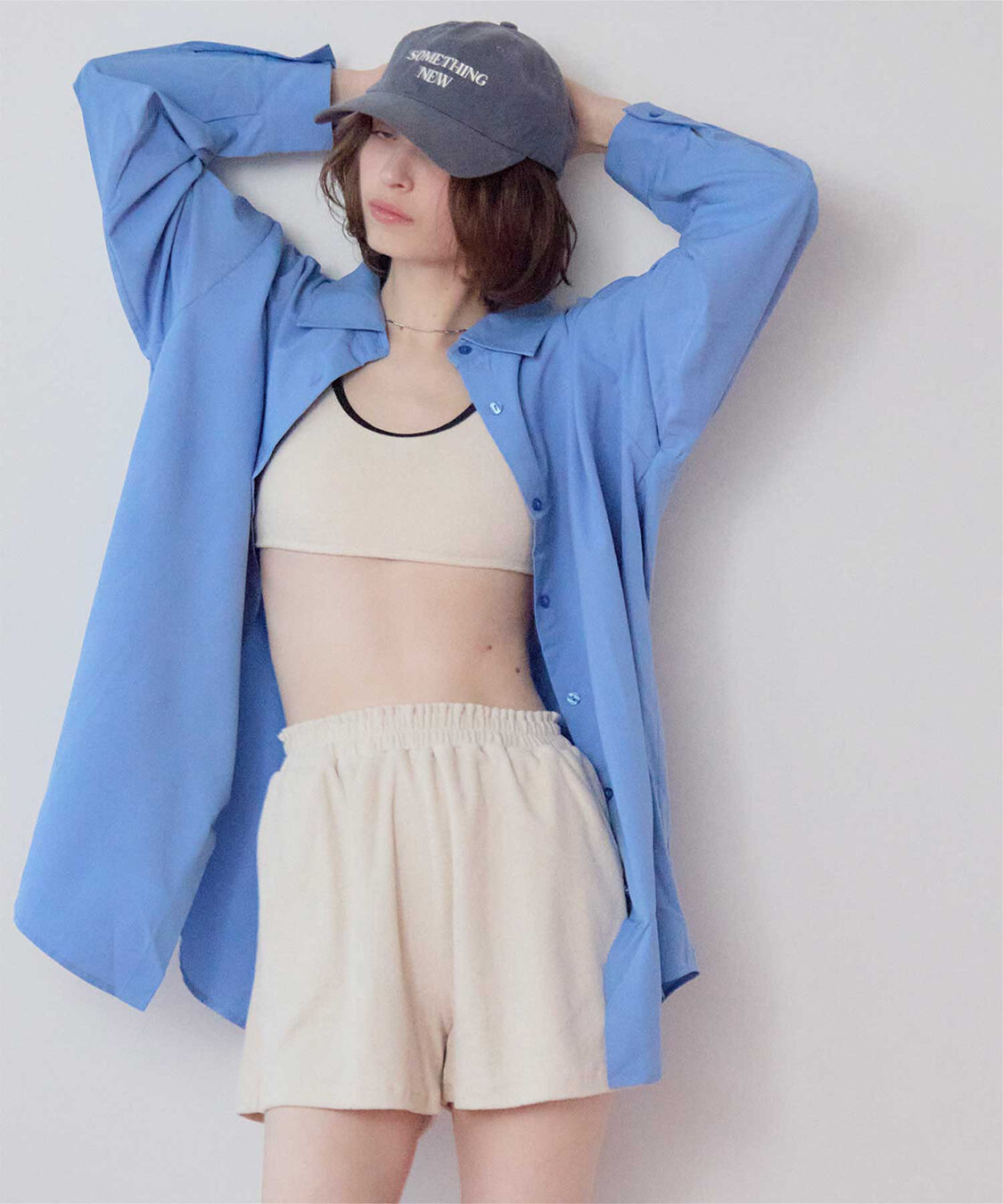 SEA DRESS「ビッグシルエットシャツ/ラッシュガード」|ビキニトップス|