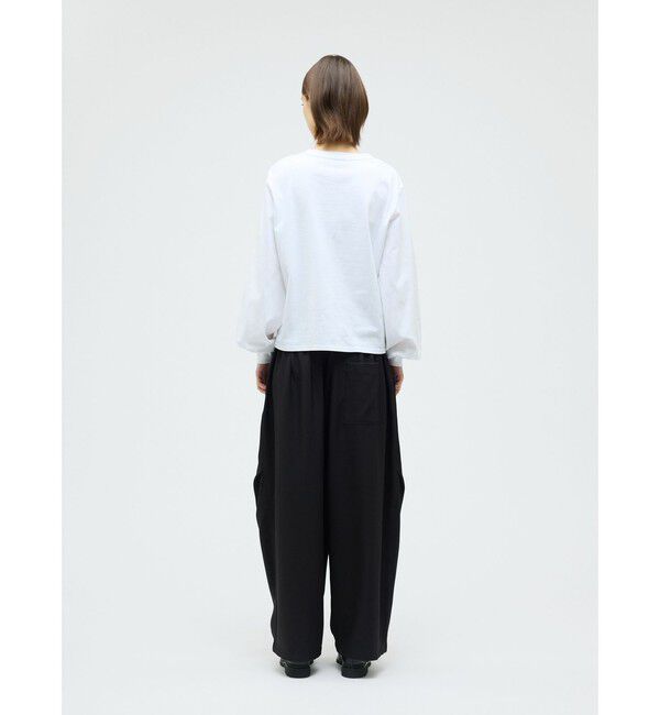mizuiro ind「mizuiro ind パフスリーブロングT」|Tシャツ・カットソー|