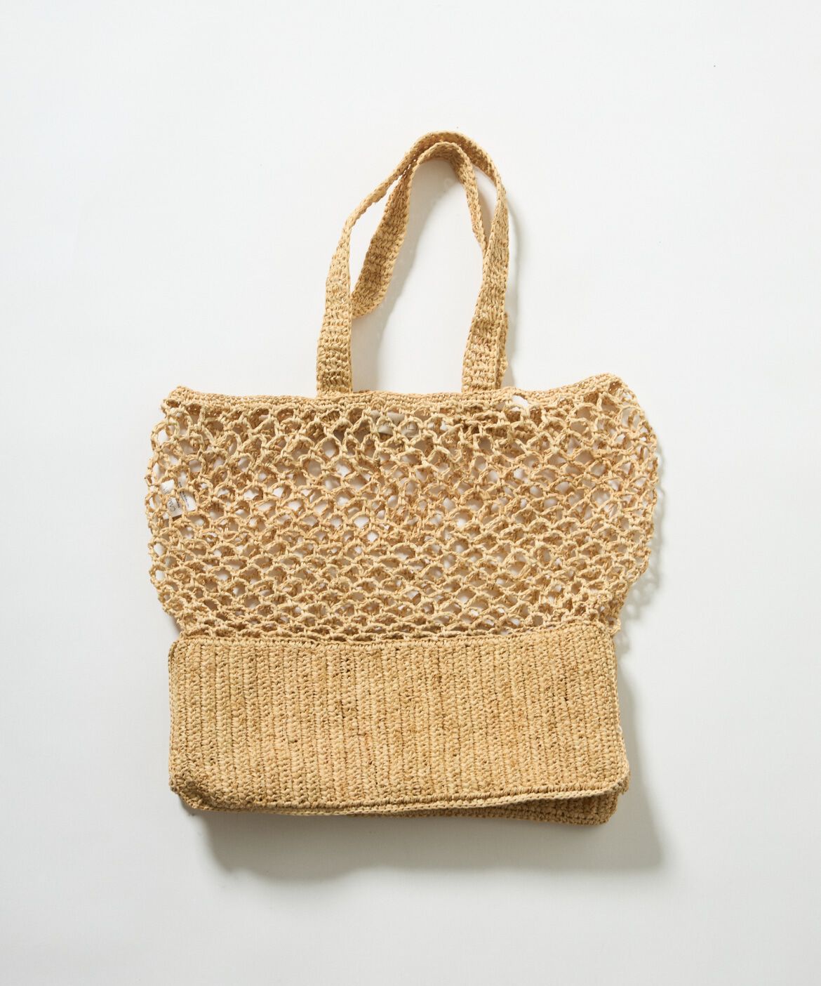 INED「《FAVORITE》ラフィアトートバッグ ILDA《Camalya》」|かごバッグ|ベージュ2