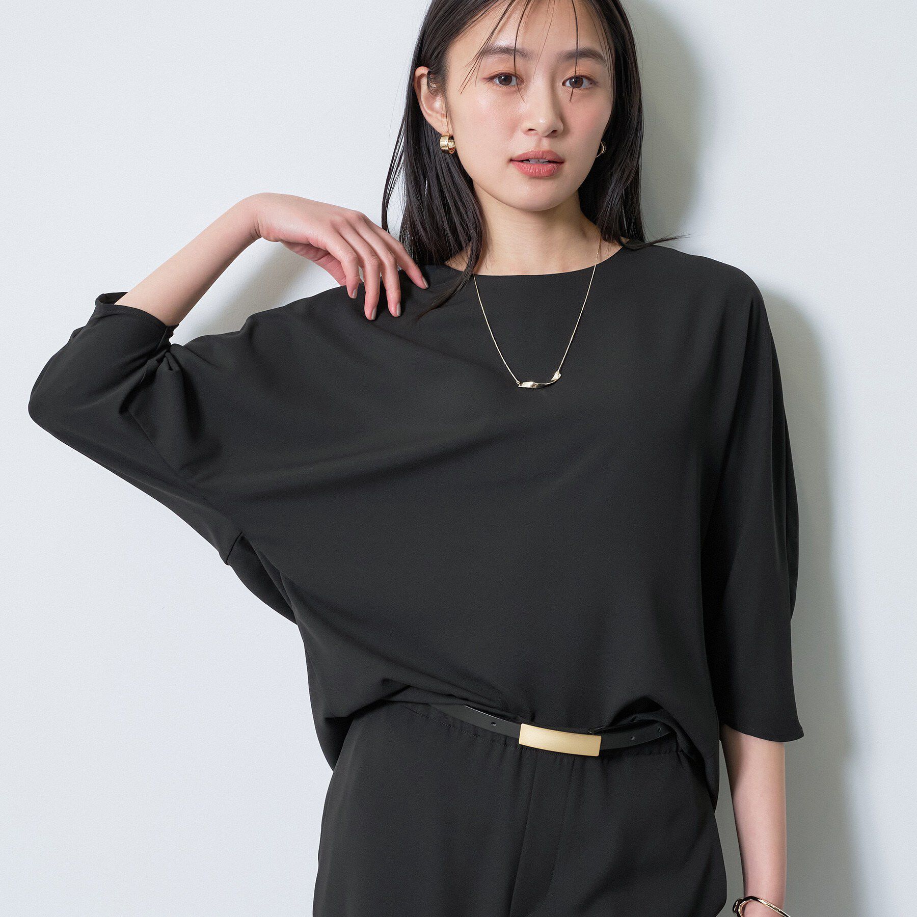 INDIVI「【さらに軽く軽快！／着る日傘】ドルマントップス」|シャツ・ブラウス|