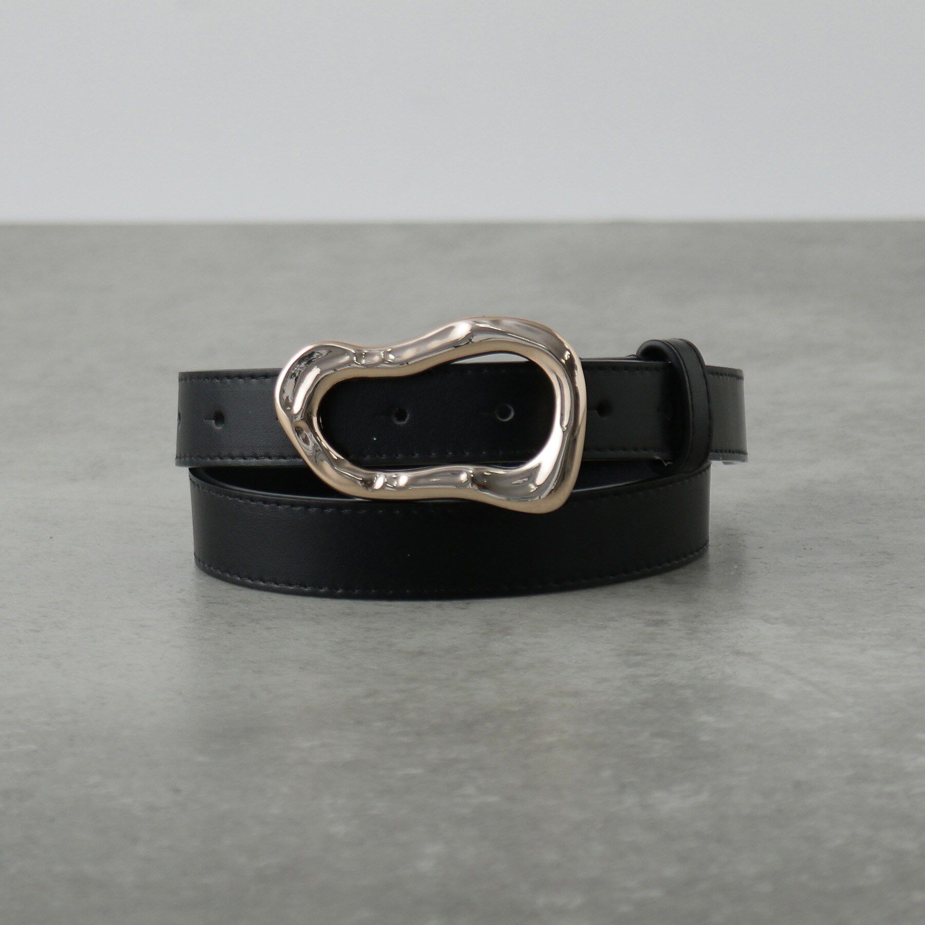 GALLEST「【LE VERNIS】Poire belt」|ベルト|ブラック(019)