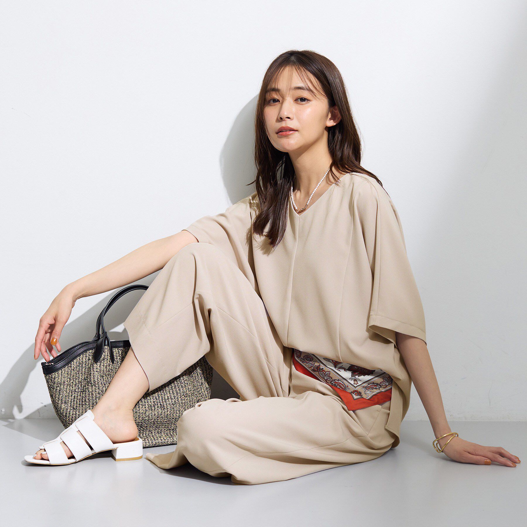 INDIVI「【着る日傘】ドルマントップス」|シャツ・ブラウス|