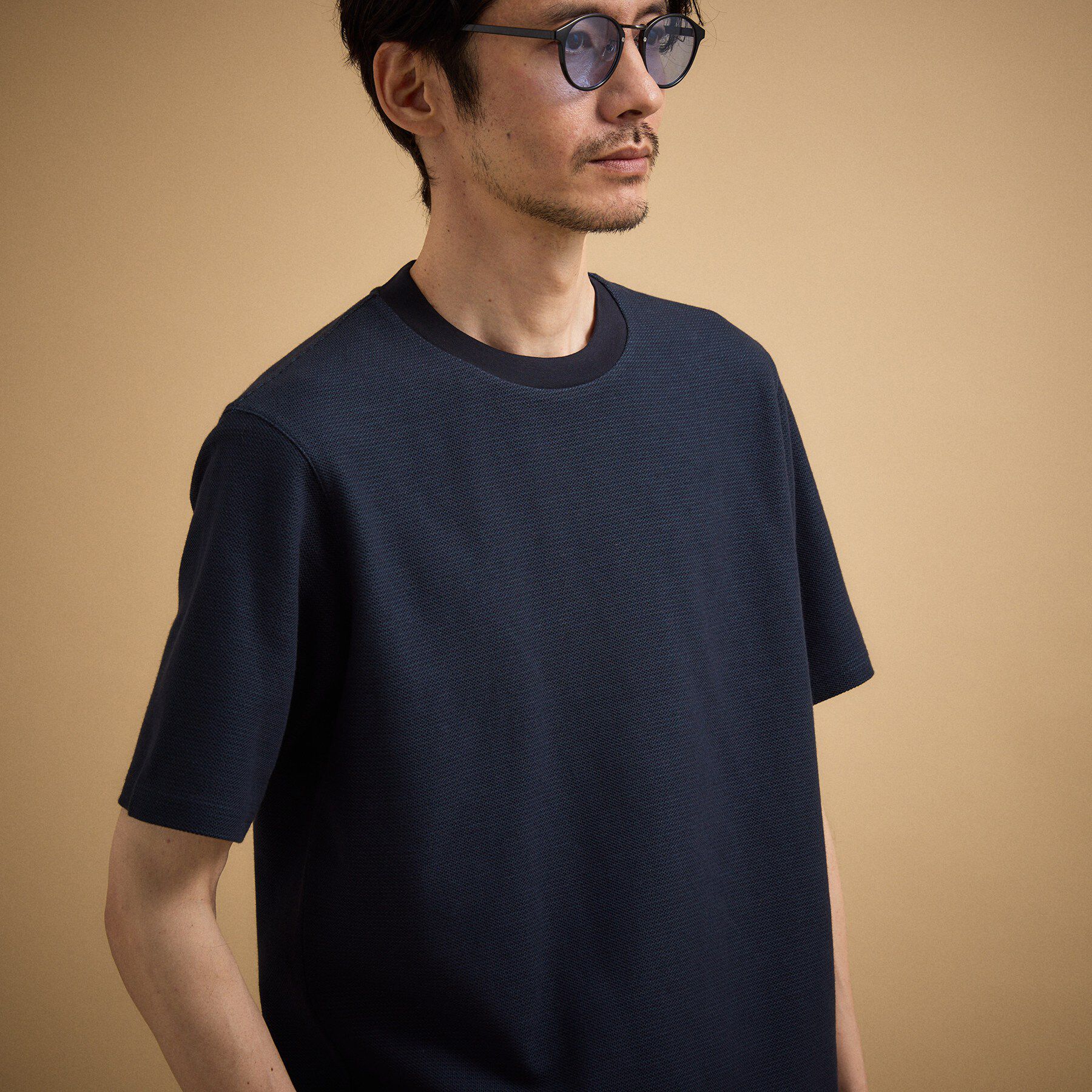 TAKEO KIKUCHI「【抗菌防臭】メランジ クルーネック プルオーバー」|Tシャツ・カットソー|
