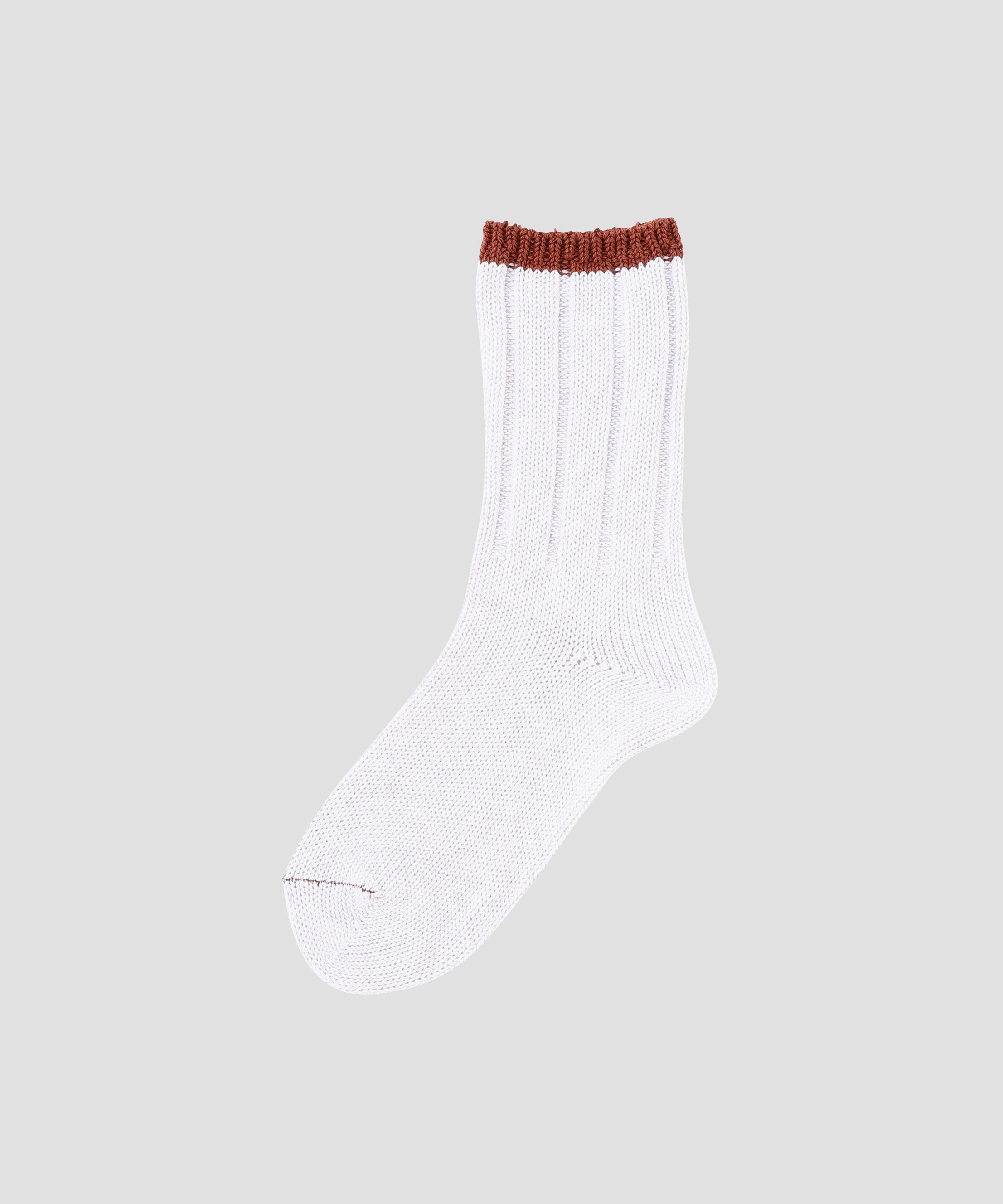 MHL.「TIPPED COTTON RIB SOCKS」|ソックス|IVORY1