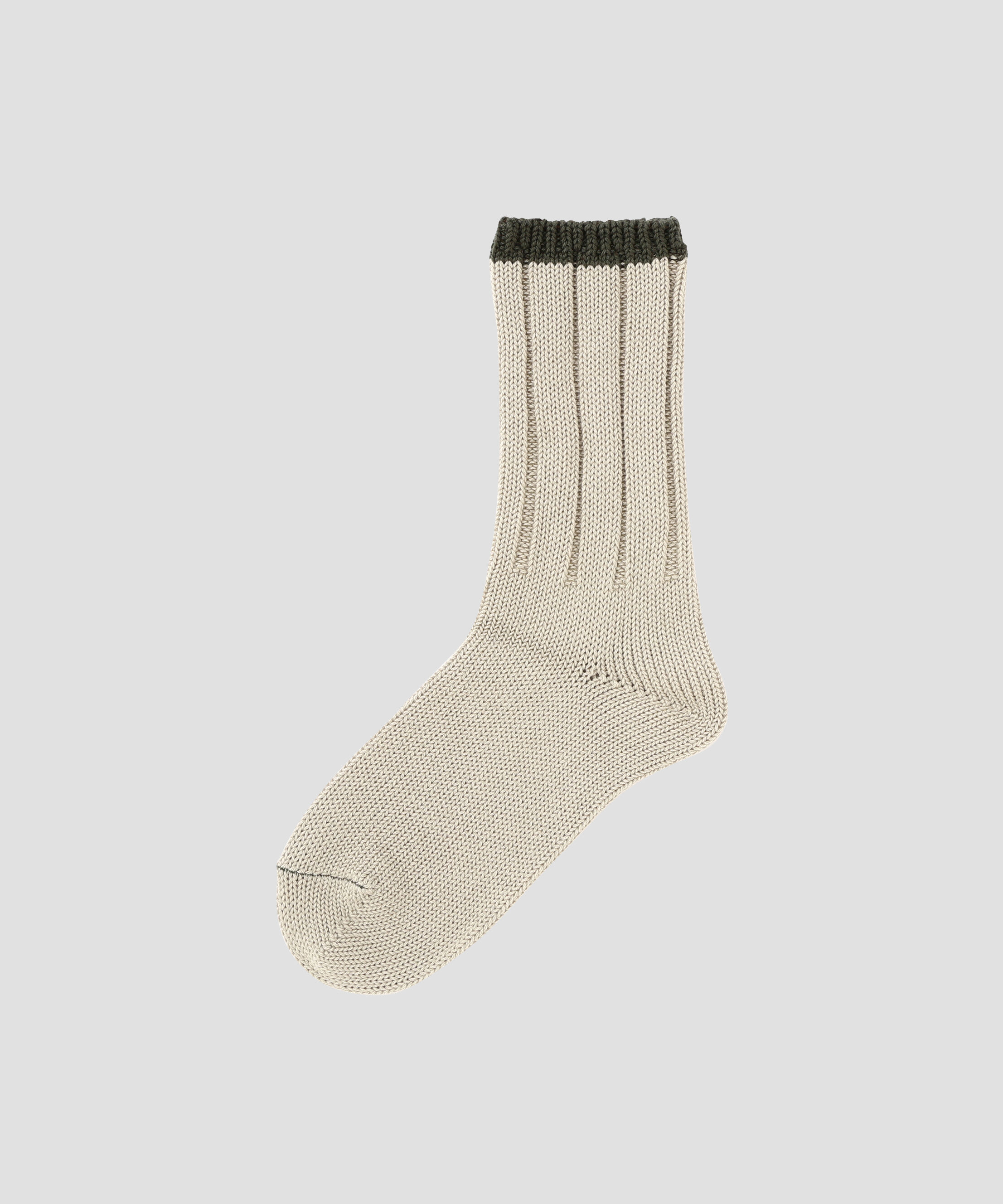 MHL.「TIPPED COTTON RIB SOCKS」|ソックス|STONE3