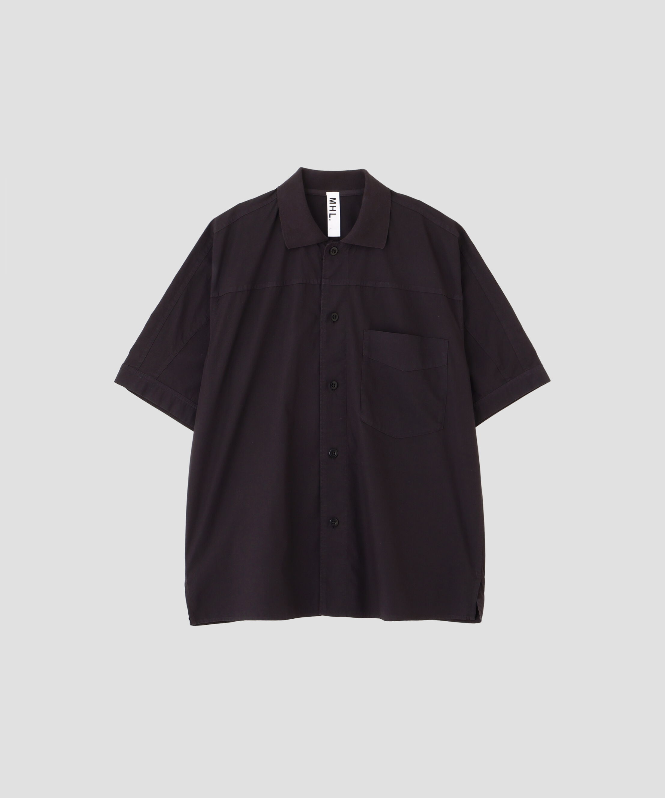 MHL.「GARMENT DYED COTTON POPLIN SHIRT」|シャツ・ブラウス|