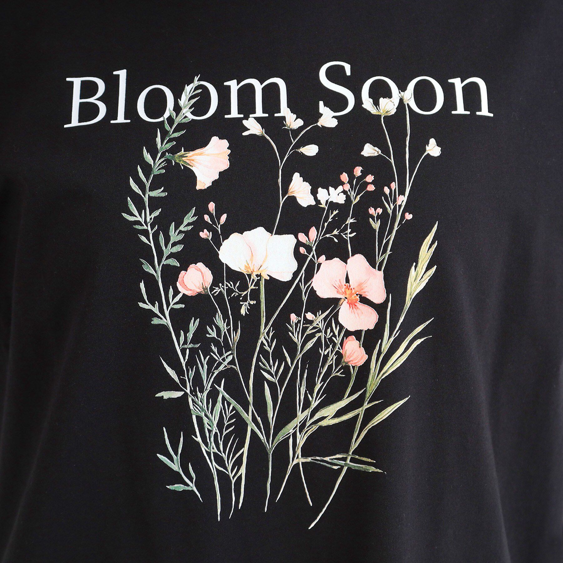 SHOO･LA･RUE「【洗濯機可/S-LL】サラサラ感がここちいい 大人のひんやりプリントTシャツ」|Tシャツ・カットソー|