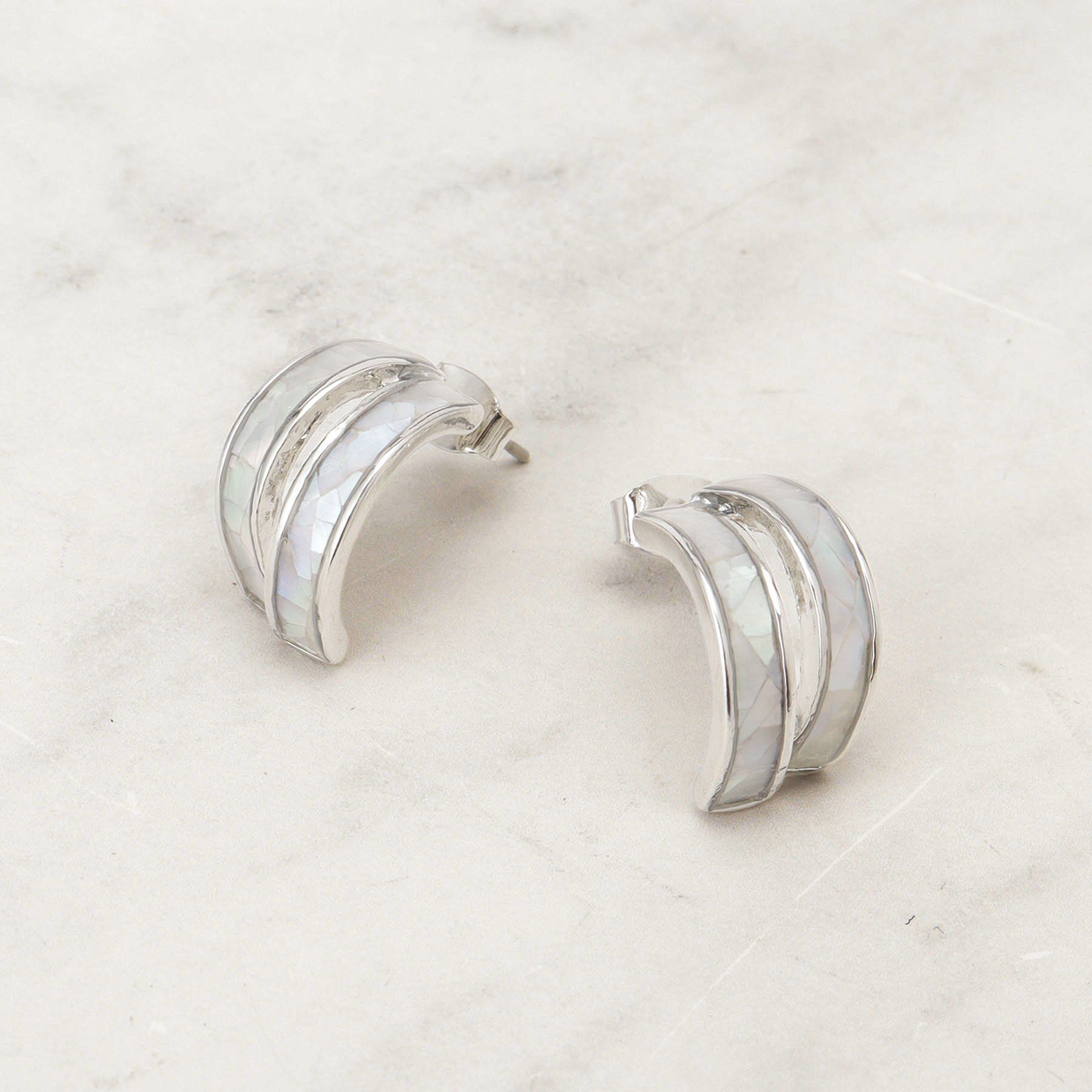 SHOO･LA･RUE「シェルエポピアス」|ピアス|シルバー(006)
