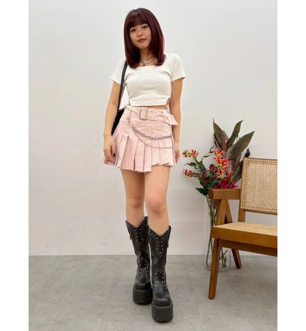 EVRIS「サイドビジューチェーントップス」|Tシャツ・カットソー|