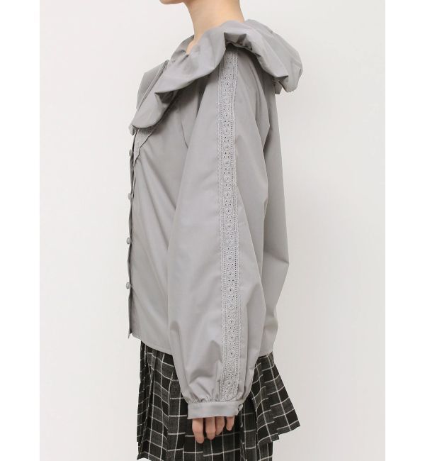 merry jenny「バルーンカラーブラウス」|シャツ・ブラウス|