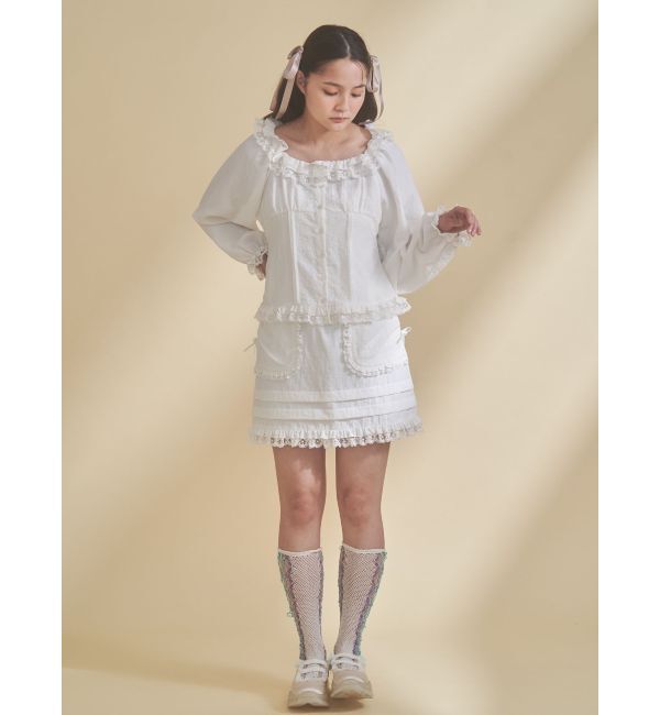 merry jenny「sugar square blouse」|シャツ・ブラウス|