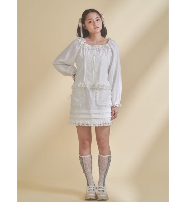 merry jenny「sugar square blouse」|シャツ・ブラウス|