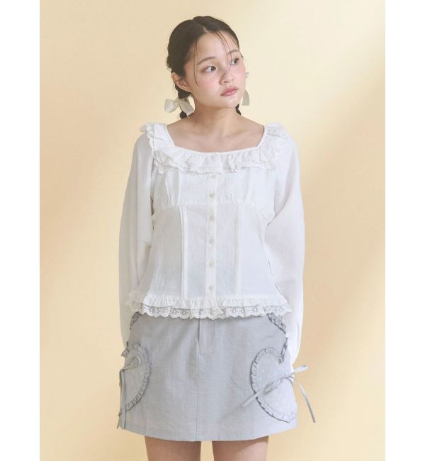 merry jenny「sugar square blouse」|シャツ・ブラウス|