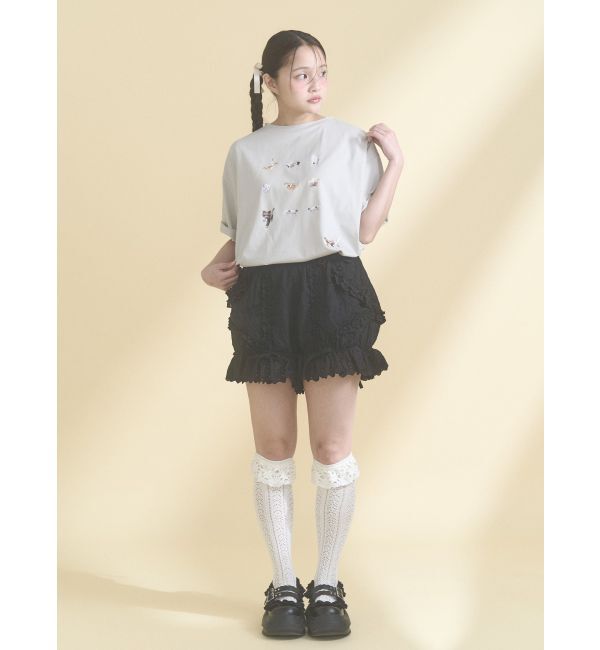 merry jenny「ひるやすみのらねこtee」|Tシャツ・カットソー|