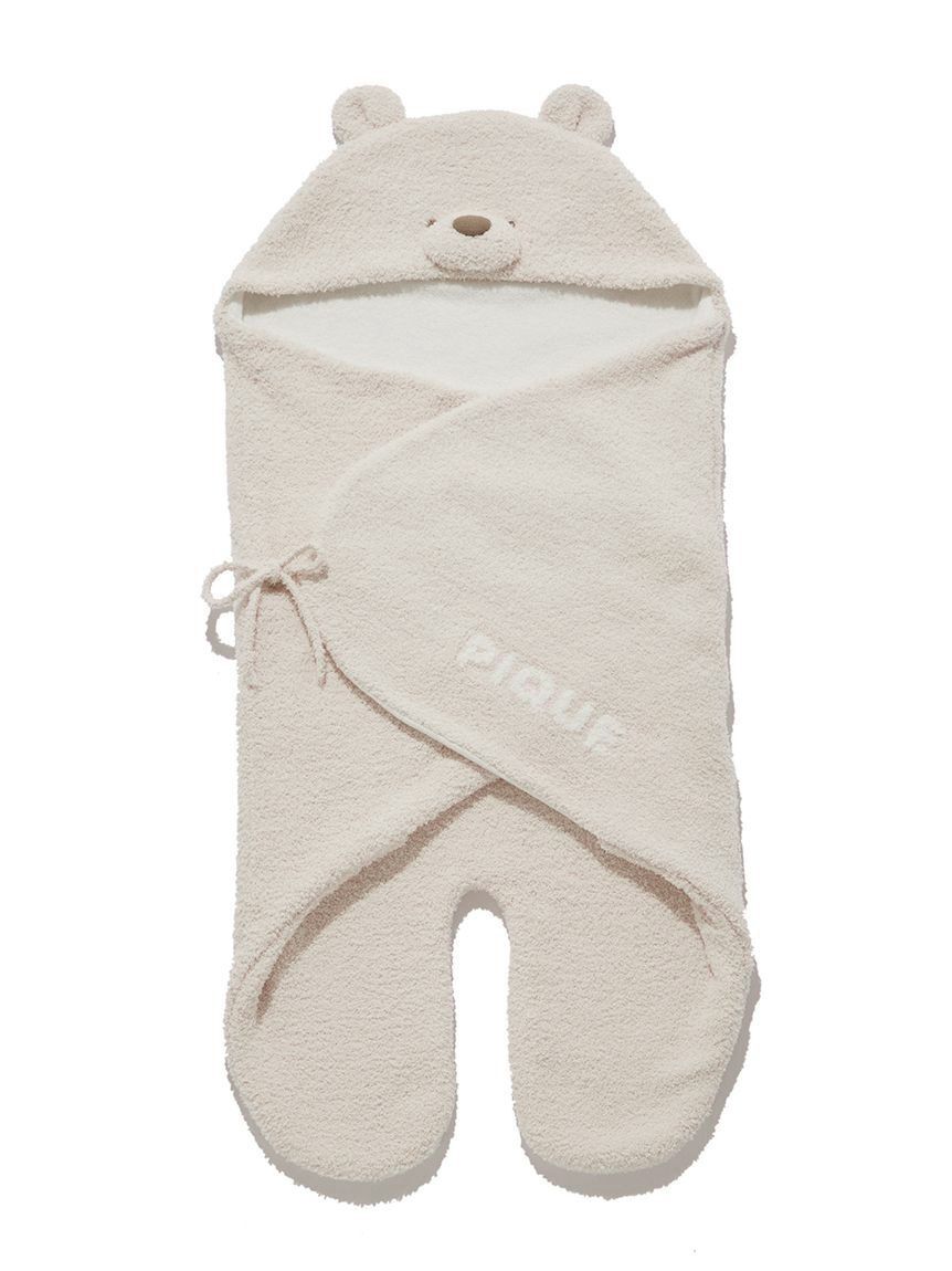 GELATO PIQUE KIDS & BABY「【ラッピング済み】【BABY】パウダーベアおくるみ＆ぬいぐるみSET」|その他ベビー用品|